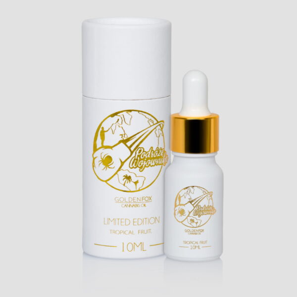 Olejek Golden Fox Podróże Wojownika 1500+ / 10ml CBD+CBG - obrazek 3